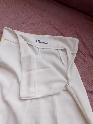 Pantalón ZARA vestir pata ancha Talla S
