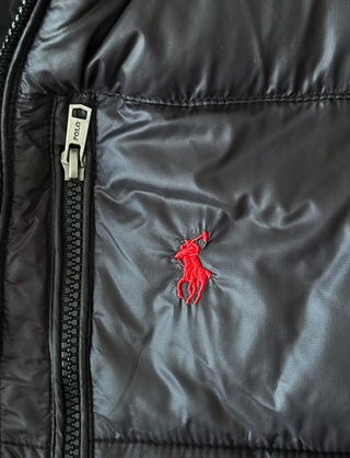 Chaleco negro talla L