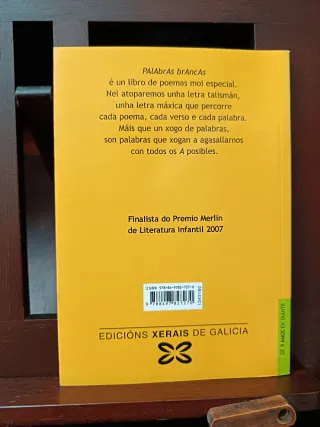 Lote 5 libros infantís en galego (dedicatoria e +)