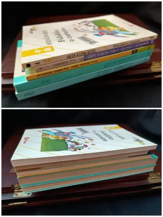 Lote 5 libros infantís en galego (dedicatoria e +)