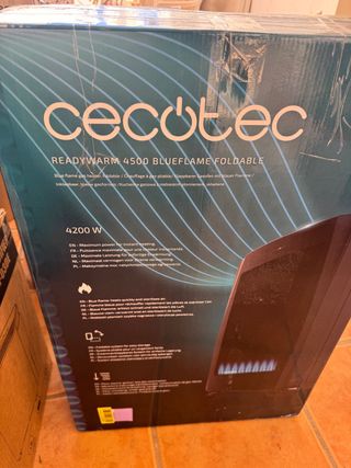 Cecotec Readywarm 4500 Plegable Azul