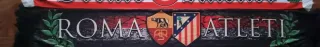 Bufanda Roma - Atlético de Madrid