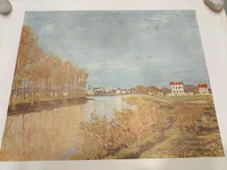 Pintura Claude Monet Paisajes del Sena