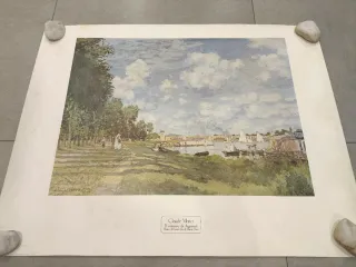 Pintura Claude Monet Paisajes del Sena