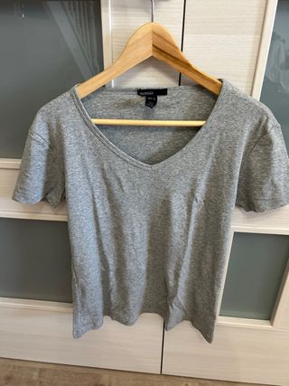 Camiseta gris Mango talla XL