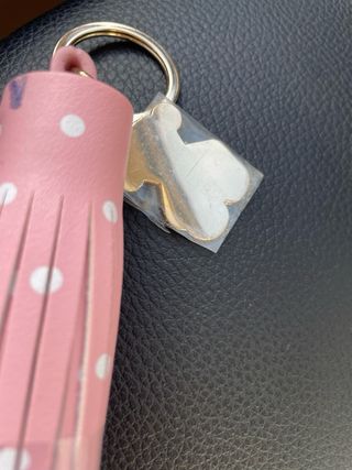 Colgante Tous Rosa y Dorado