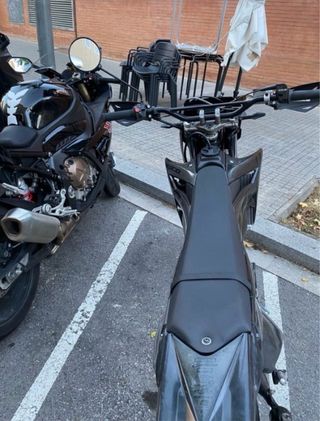 Sherco SM-R 50cc Supermotard 2T con escape pro.
