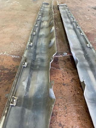 Taloneras bmw e46 berlina restyling plateadas