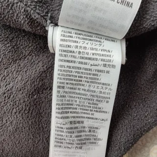 Cazadora Abercrombie & Fitch azul con capucha