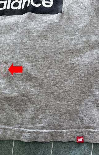 Camiseta New Balance Talla M Gris