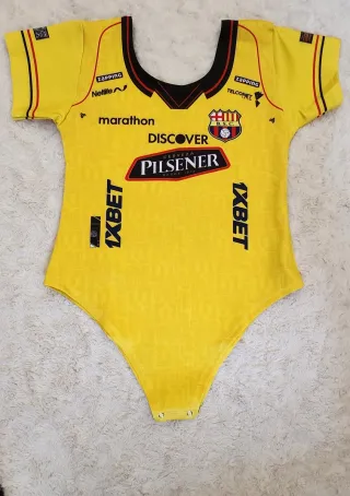 Body Barcelona SC Ecuador Amarillo Talla Única