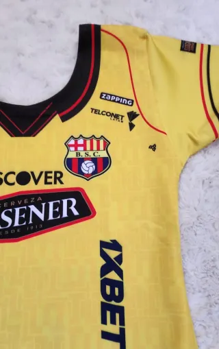 Body Barcelona SC Ecuador Amarillo Talla Única