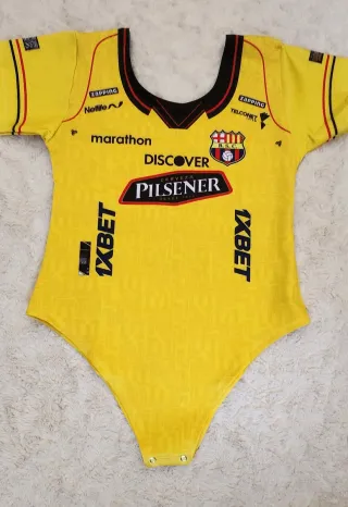 Body Barcelona SC Ecuador Amarillo Talla Única