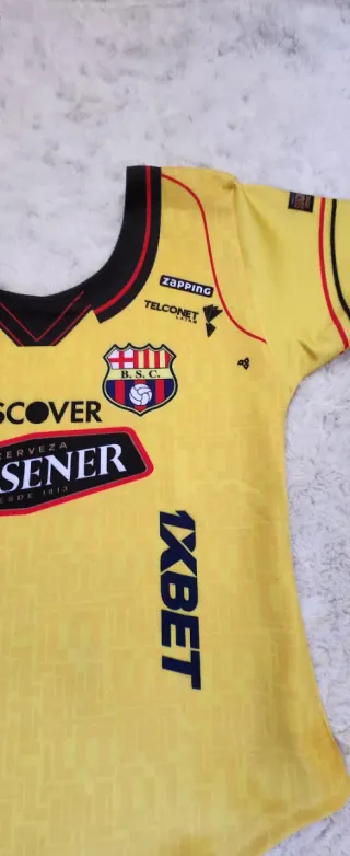 Body Barcelona SC Ecuador Amarillo Talla Única