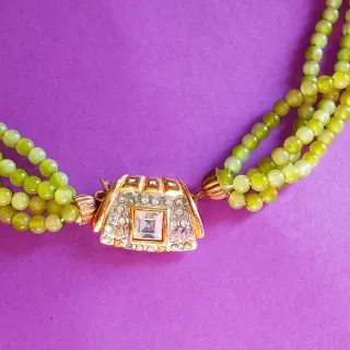 Collana vintage Peridoto