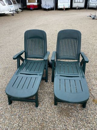 Tumbona de jardín reclinable