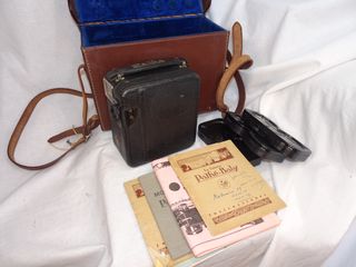 Cámara Cine Pathé-Baby 1923 Kit Completo