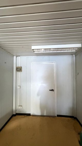 Caseta de obra en buen estado