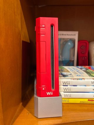Consola Wii Roja + Mandos y Juegos