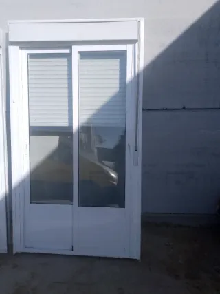 Balconera aluminio blanco