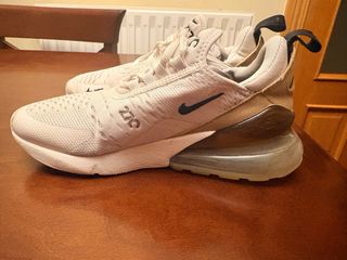 Zapatillas Nike Air 270 Niña Blancas