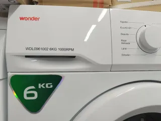 Lavadora Wonder 6KG 1000RPM