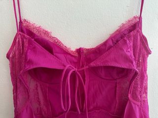 Vestido mini ASOS DESIGN rosa