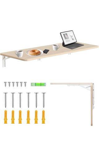 Tavolo Pieghevole a Parete Maclean MC-128 100x40cm