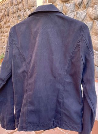 Cazadora antelina negras de Pull&Bear