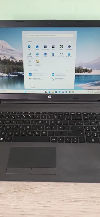 Portátil HP con disco SSD