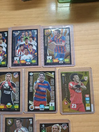 Lote Balón de Oro Adrenalyn 2013-2022