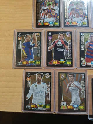 Lote Balón de Oro Adrenalyn 2013-2022