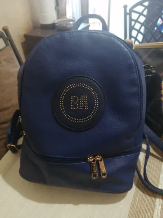 Zaino Baci & Abbracci Blu e Oro