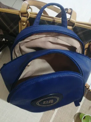 Zaino Baci & Abbracci Blu e Oro