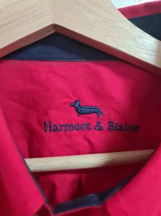 Camisa Harmont&Blaine Roja Talla XXL