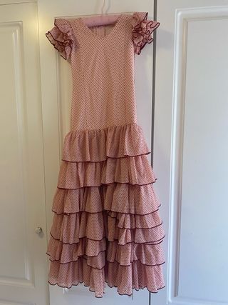Traje Flamenca Niña 8-10 Años
