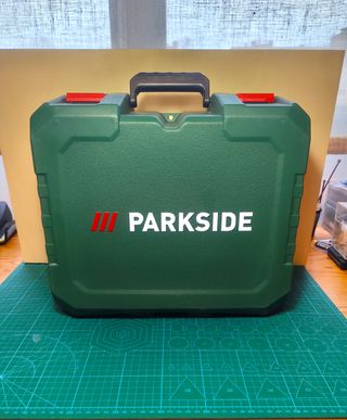 Sierra circular PARKSIDE 20v+Batería 4Ah+Car.+Hoja