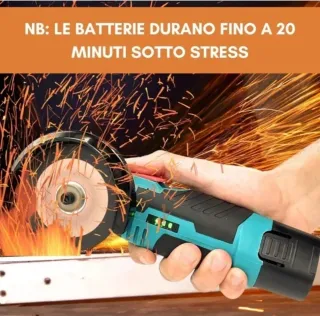 Mini Smerigliatrice Mini Flex a Batteria 2batterie