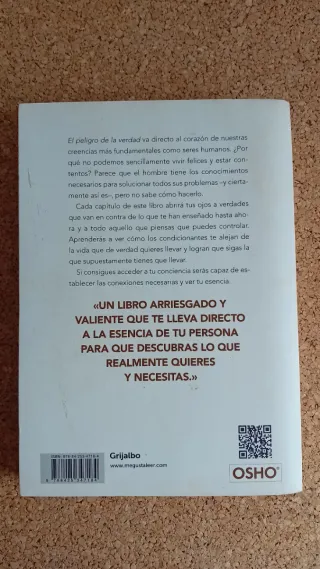 Libro "El Peligro de la Verdad" Osho