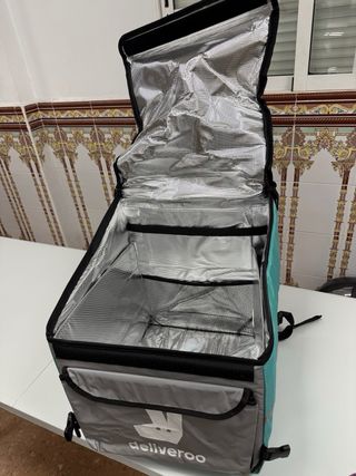 Mochila reparto Deliveroo nueva