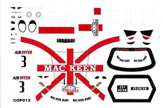 Decal 1:43 Alpine-Renault A110 Ronde Giraglia 1976