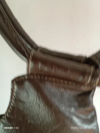 Bolso de piel Timberland marrón grande