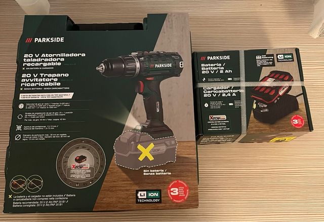 Atornillador Parkside 20V