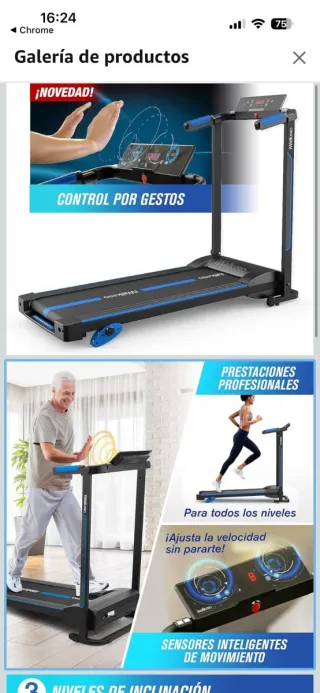 Cinta de Correr Profesional iWalk Pro