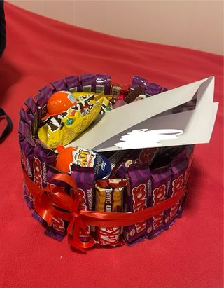 Tarta de chuches y chocolates