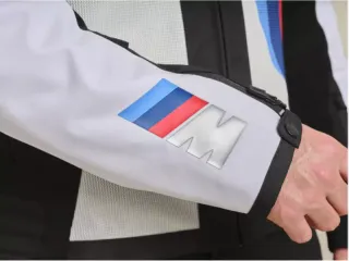 Chaqueta Moto BMW Sidepod AIR Hombre Blanca