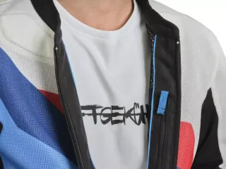 Chaqueta Moto BMW Sidepod AIR Hombre Blanca