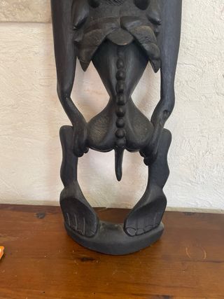 Talla de madera etnográfica