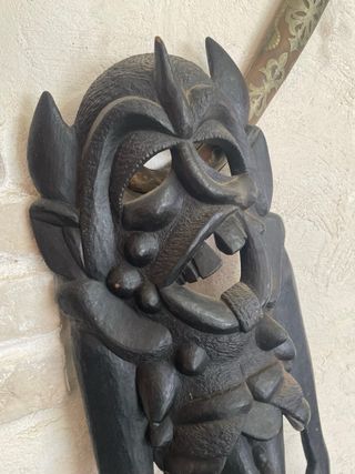 Talla de madera etnográfica