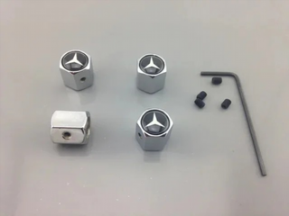 Tapones Antirrobo MERCEDES negro
